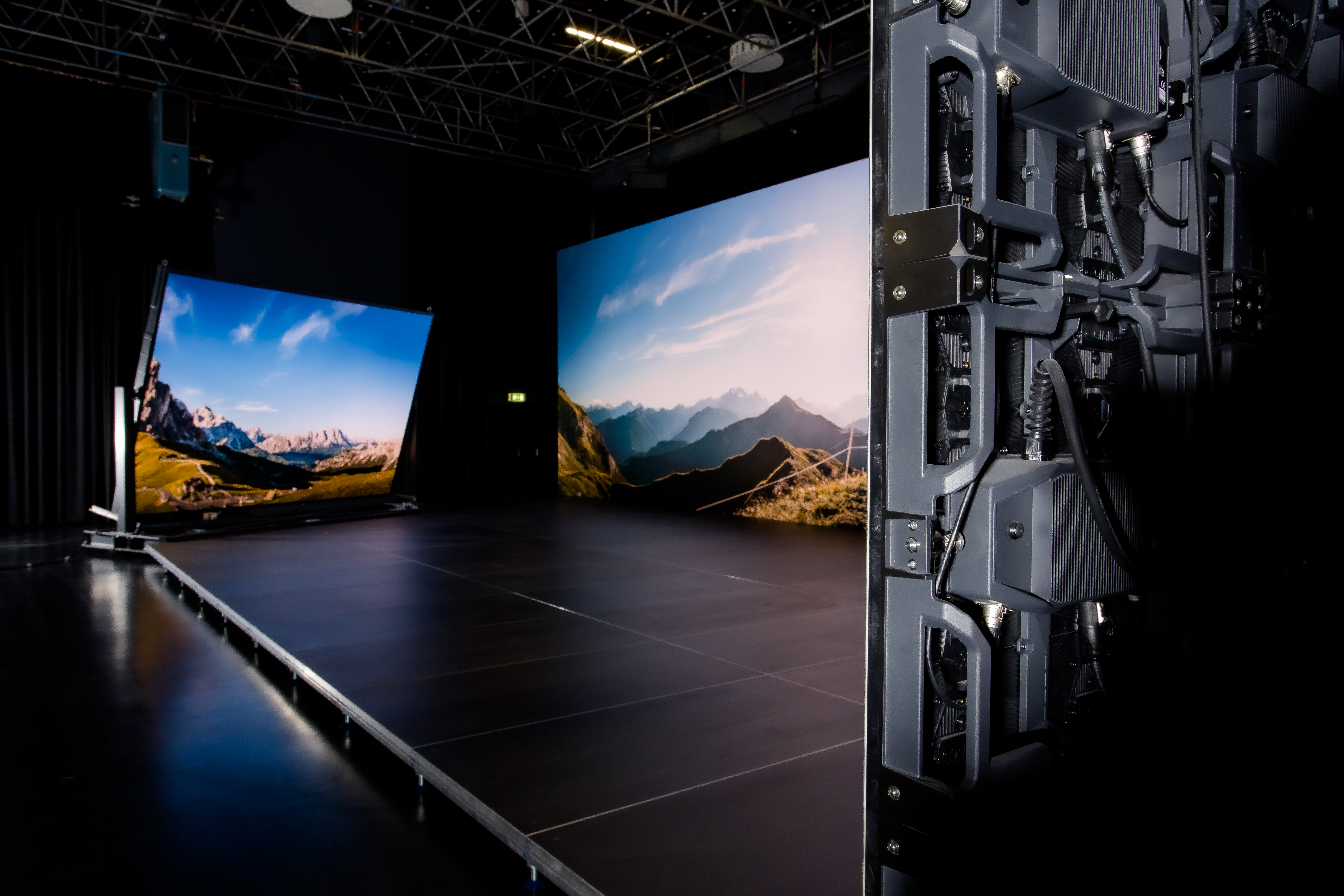 LED Volume mit Reflection Panel